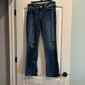 Silver Elyse slim bootcut jeans